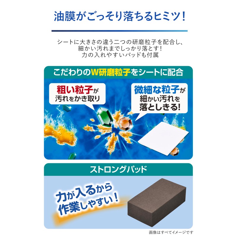 Carmate C143 X-Clear Oil Film Removal Sheet & Pad for