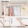 Yaheetech Clothes Rack with Wheels, Heavy-Duty Clothing Organizer, Adjustable Commercial
