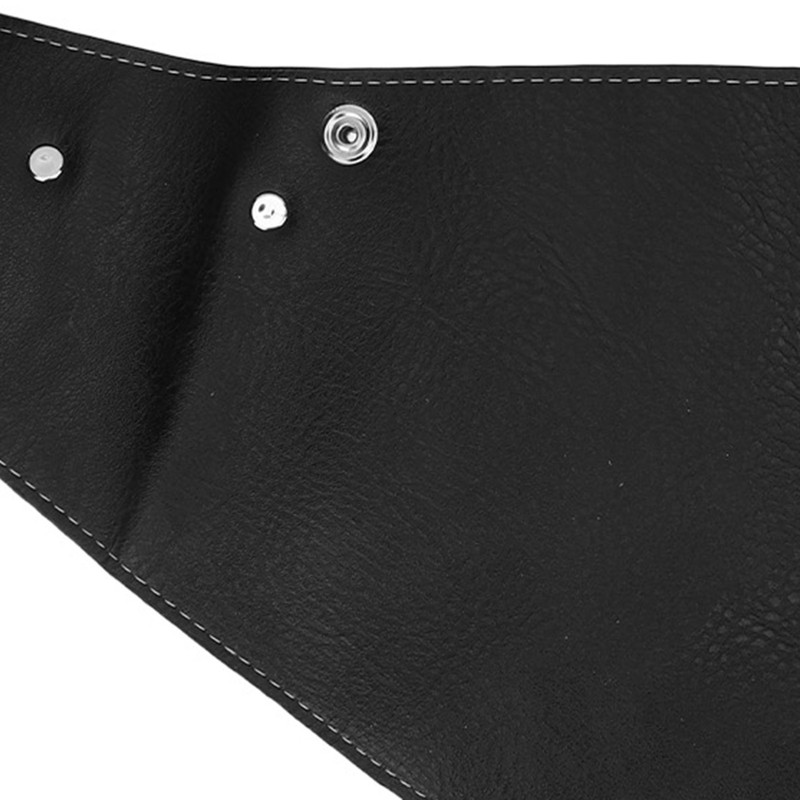PU Leather Scissors Waist Bag 2 Layers Portable Scissors Holder