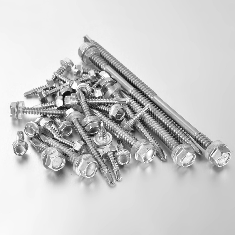FCZDQ #8 x 2 Self Tapping Screws for Metal 410