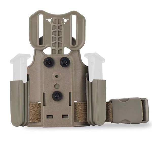 Drop Flex Adapter with Drop Leg Holster Platform and Leg