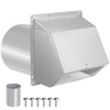 8 inch Wall Vent Ccover,Exhaust Vent Hooded Wall Vent with