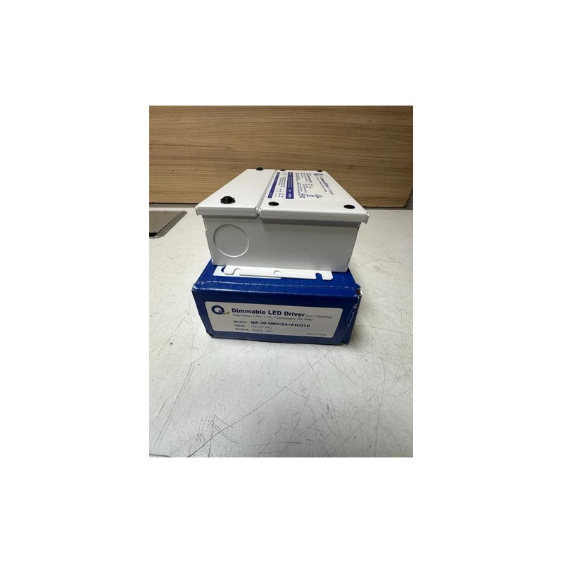 Q-tran Dimmable LED Driver (5 In 1 Dimming)Model QZ-30-UNV/24+PH/010-WH