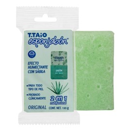 Esponja y jabón 2 en 1 T.Taio Esponjabon 120g
