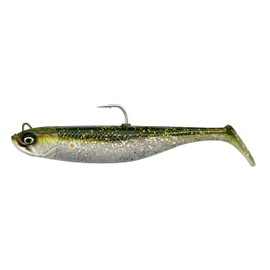 Savage Gear Minnow 12.5cm 35g Green Silver Sinking Lure 72432