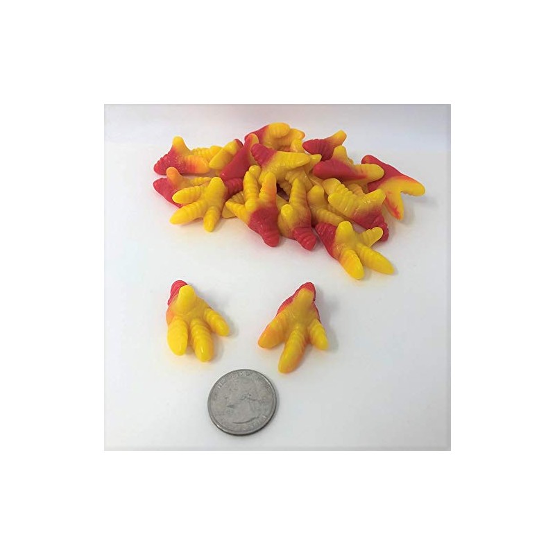 Gummy Chicken Feet Candy Gummi Candy 2.2 Pounds