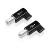 AreMe 2 Pack USB B to USB C Adapter, 90