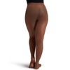 Capezio womens Transition seamless tight, Mocha, 3X-4X US