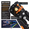 Brandson - Wire stripper - 10-24 AWG - self-adjusting -