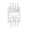 HEYOUTH Electricity Meter DIN Rail 3 Phase 4-Wire KWh Meter,