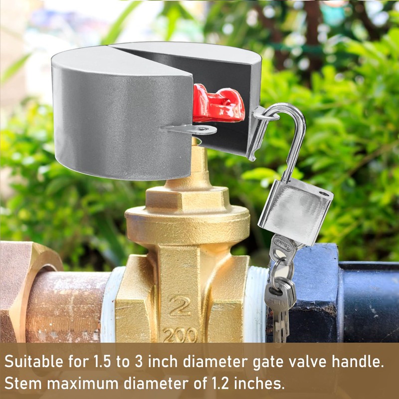 Young Dance Metal Gate Valve Locking Device with Lock -