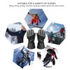 1Pair Electric Heated Gloves Warm Touch Screen Removable Graphene Heating