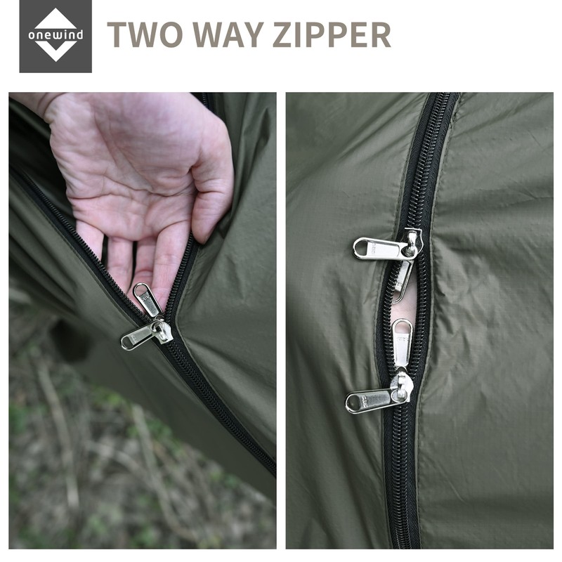 Onewind Premium Hammock Zipper Windsock for Zipper Netted Hammock, Hammock