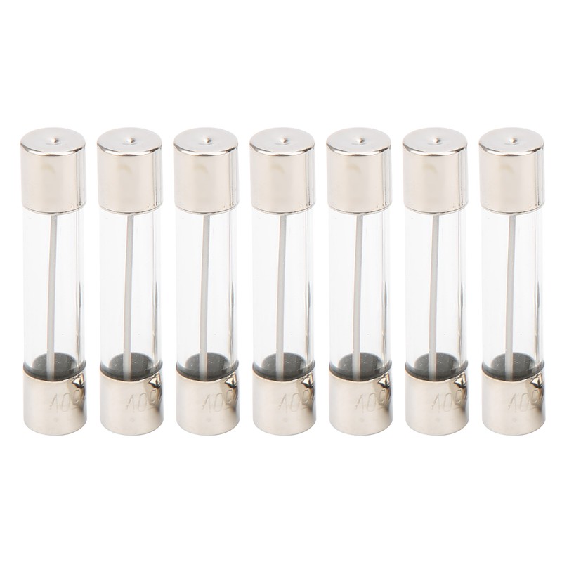 2Boxes Glass Tube Fuse Kit M6x30mm 0.5A‑30A Fast Acting Quick