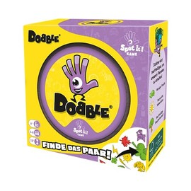 Zygomatic Zygomatic, Dobble Classic, Eco-Sleeves, Familienspiel, Kartenspiel, 2-8 Spieler, Ab 6+ Jahren, 15 Minuten, Deutsch