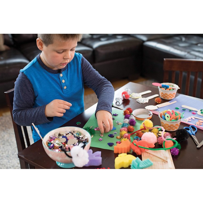 Creativity Street Bright Hues Pom Pons, 1-Inch, 50-Pack (AC8113-01)