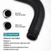 12 Inch Shower Arm with Flange,Stainless Steel 90 Degree Rain