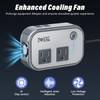 200W Car Power Inverter, FOVAL 12V DC to 110V AC