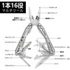 SWISS+TECH Multi-functional Pliers, Outdoor Multi-Tool, 16-in-1, Multi-pliers, Survival Tool, Equipped