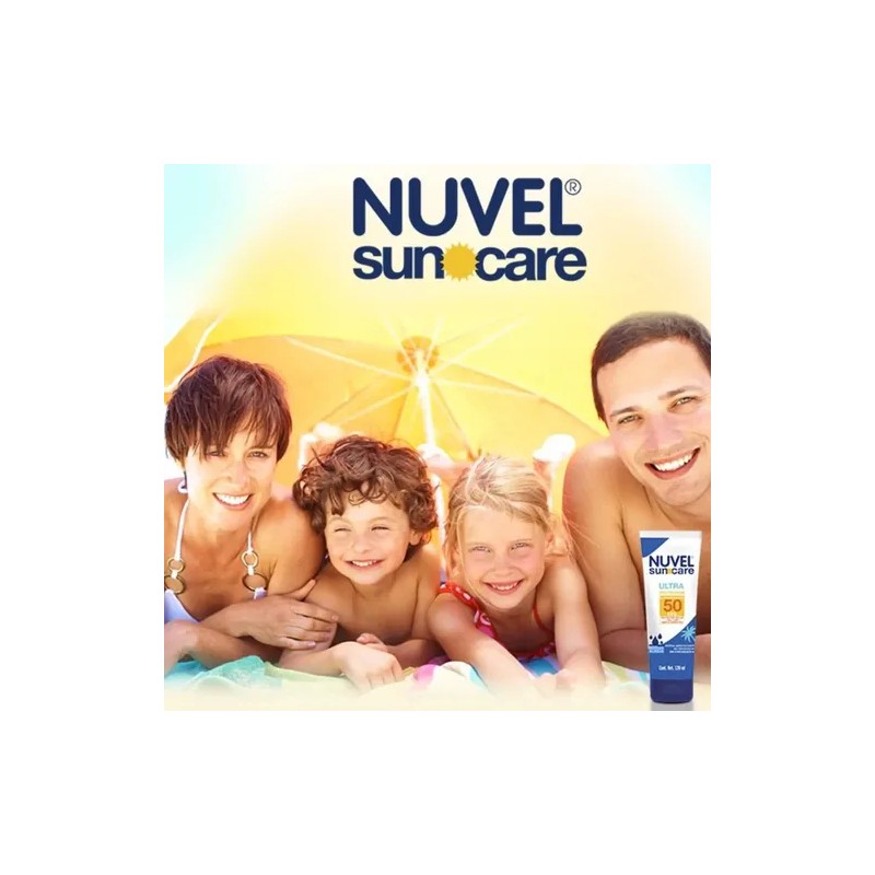 Protector Solar Nuvel FPS 50 Sunscreen SPF 50, 5-Pack 120ml