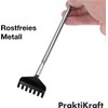 4x Rückenkratzer Teleskop: Breite Kratzhand als Massagegerät und Rückenkrauler
