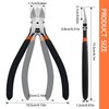ZERINT 6 Inch Wire Cutter, Multi-Purpose Cutting Pliers, Flush Cutting