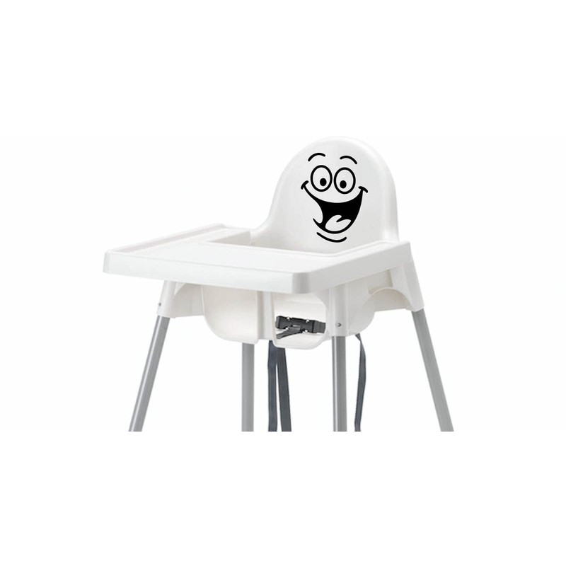 Smiley Face Toilet Sticker Funny Bathroom Stickers Toilet Seat Sticker