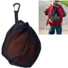 DACUAN Basketball Football Volleyball Bag Mesh Handbag Ball Bag, Clip