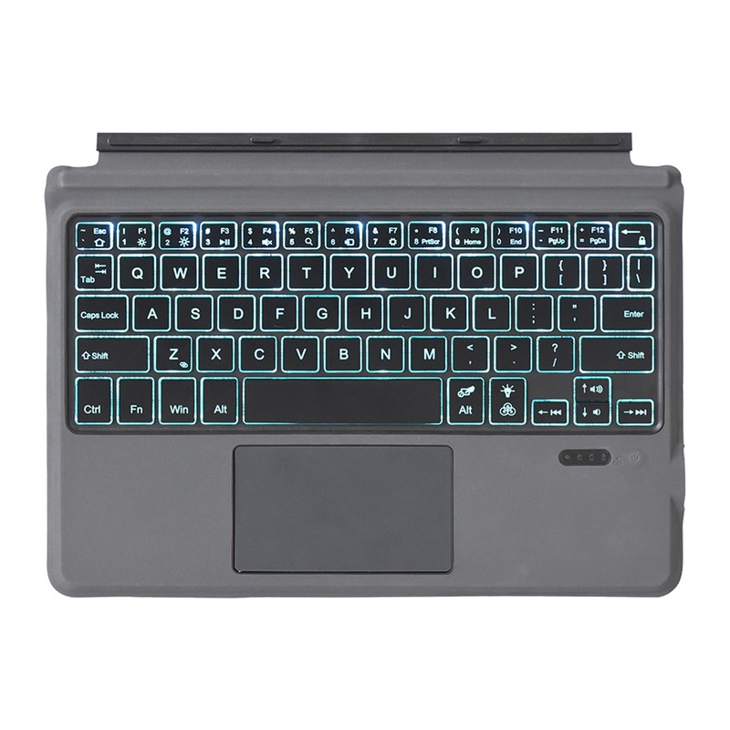 Tablet Keyboard Ergonomic Portable Bluetooth Tablet Leather Case Keyboard for