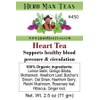 HERB MAN TEAS HEART TEA - with Reishi Mushroom lowers