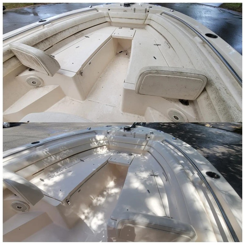 Nautical One Xtreme Mildew Stain Remover for Vinyl | Gel