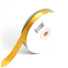 Satin Ribbon BRIGHT GOLD (#20) 10mm x 50 METRES (54.6 Yards) Wedding~Party~Celebration~Gifts~Crafts~Cards~ Scrapbooking