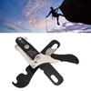 Manual Climbing Descender Aluminum Alloy Self Locking Downhill Device for