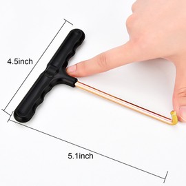 TecUnite 2 Pack Trampoline Spring Pull Tool Adjustment T-Hook Spring Pull Kit