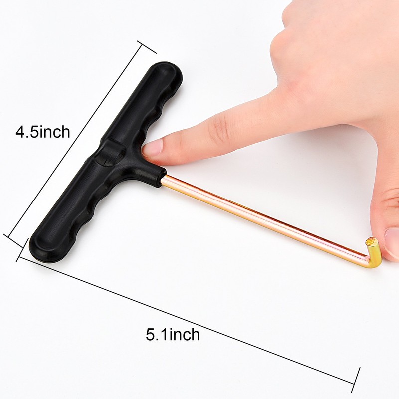 TecUnite 2 Pack Trampoline Spring Pull Tool Adjustment T-Hook Spring