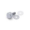 Ciro Seat Thumbscrews Compatible with '96-up HD Models Chrome