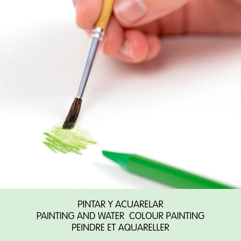 MILAN® Metal Box 24 Coloured Pencils 100% Watercolour Lead Allcolour