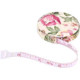 Yosoo 150 cm / 60 en Cinta Métrica Precisa Línea de Cinta Cuerpo Fitness Regla Retráctil de Medición(#2)