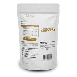 NAIMA Levadura de Cerveza en Polvo 300 g  Fuente Natural de Complejo B y Protena  Apoyo para Energa, Piel, Cabello y Uas  Suplemento Nutricional  Sin 