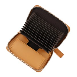 Wneedub Genuine Leather Mini Wallet, Mini Wallet, Women's, Compact, Stylish, Pass Case, Men's, Coin Purse, Many Cards, Won't Break Bills, Easy to Use, Thin, Large Capacity, Coin Case, Card Slot,