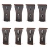 8pcs Brick Hook Clips, Heavy Duty Brick Wall Clamp Brick