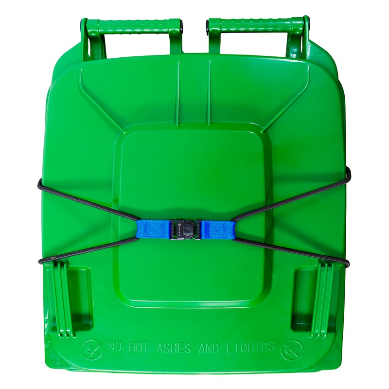 ZONDER® Trash Can Lock | Bungee Cord Outdoor Trash Can