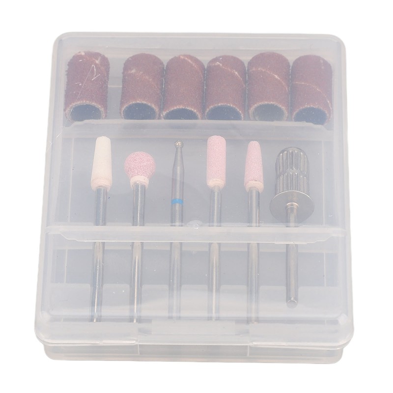 Black Rechargeable Electric Nail Drill Portable Nail Polish Machine Electric