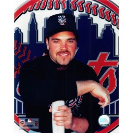 Mike Piazza NY Mets   8x10 Photo NYM122