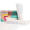 LA MIERE Wood Tongue Depressors Sterile 100 Count, Large Applicator