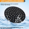 6.5" Cast Iron Drain Cover - Round Replacement Floor Drain