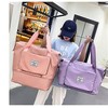 Large Capacity Foldable Travel Bag Portable Foldable Lightweight Waterproof Oxford