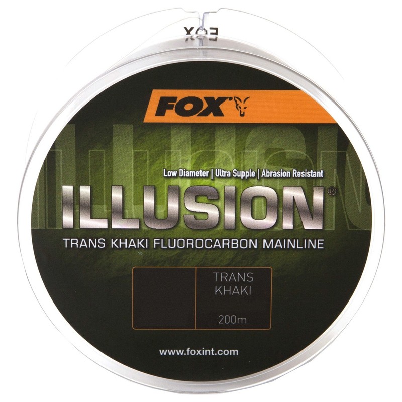 Fox Edges Illusion Soft Mainline Trans Khaki 200 m Carp