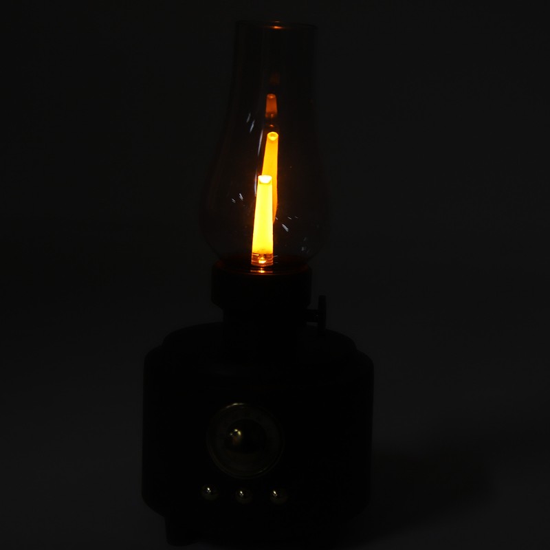 Vintage Light Bluetooth Speaker Rechargeable Lantern Audio Speaker for Outdoor