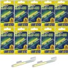 LINGUANG Clip On 20PCS Bulk Fishing Glow Sticks for Rod